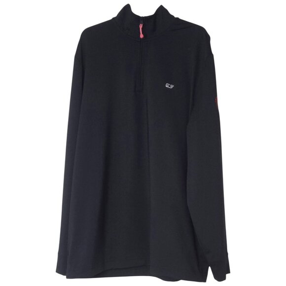 Vineyard Vines Men's Saltwater Performance Quarter Zip Pullover Navy Siz… - Picture 1 of 10